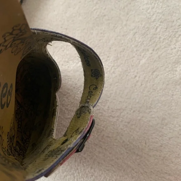 Excellent condition: Calceo purple butterfly mule EU 37 - Picture 10 of 15